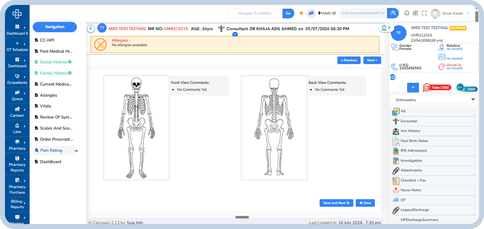 Orthopaedics